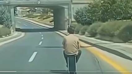 Valizle trafikte görülmüştü: İşin sırrı ortaya çıktı