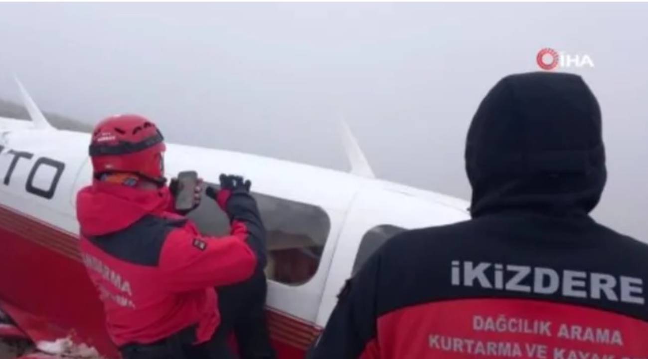 Dün kaybolan özel jete ulaşıldı: İlk açıklama