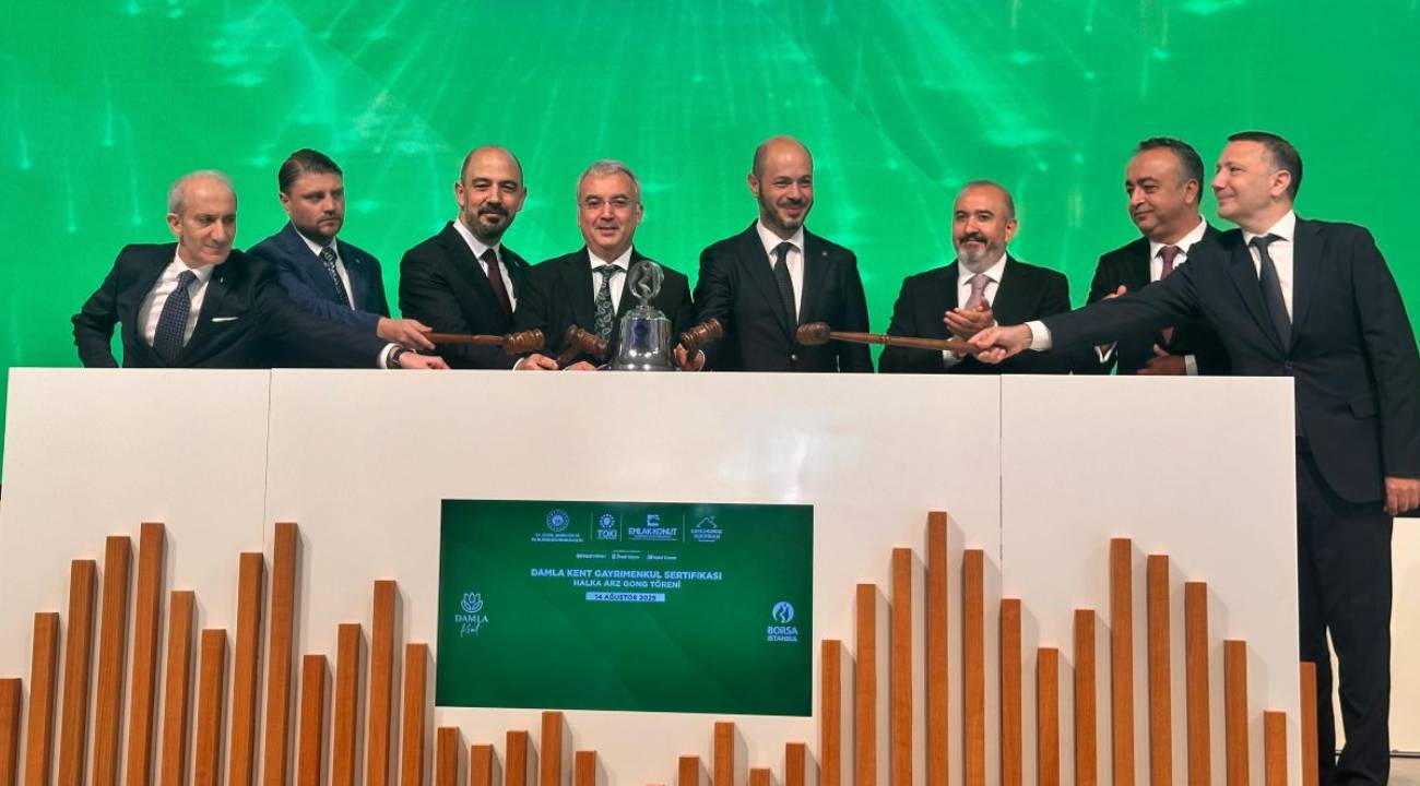 Borsa İstanbul’da gong Damla Kent (DMLKT) için çaldı