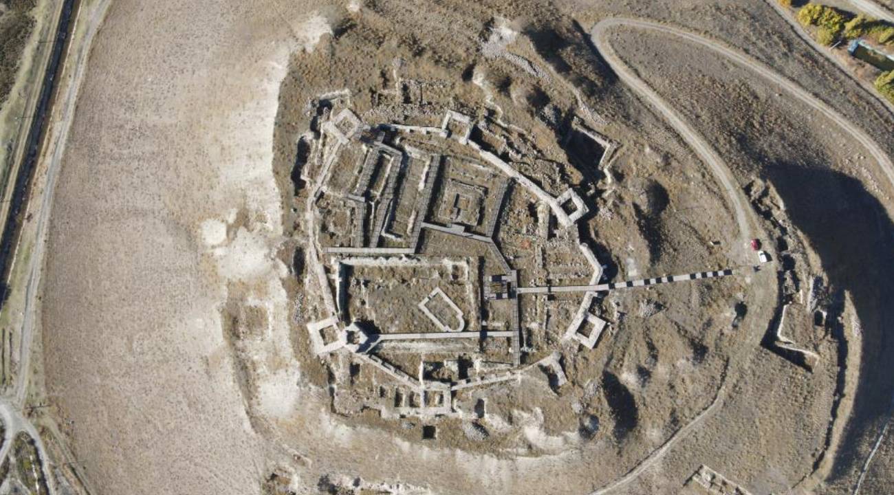 Türkiye'de: Urartu izleri havadan görüntülendi