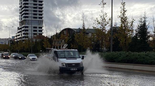 Ankara için kuvvetli yağış uyarısı