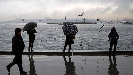 Meteoroloji'den İstanbul için sağanak uyarısı