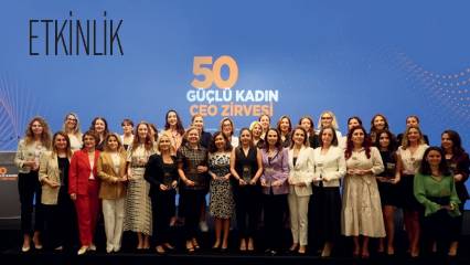 50 Güçlü Kadın CEO ödüllerini aldı