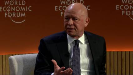  Koç Holding CEO’su Çakıroğlu Davos'ta su kıtlığı sorununa dikkat çekti 