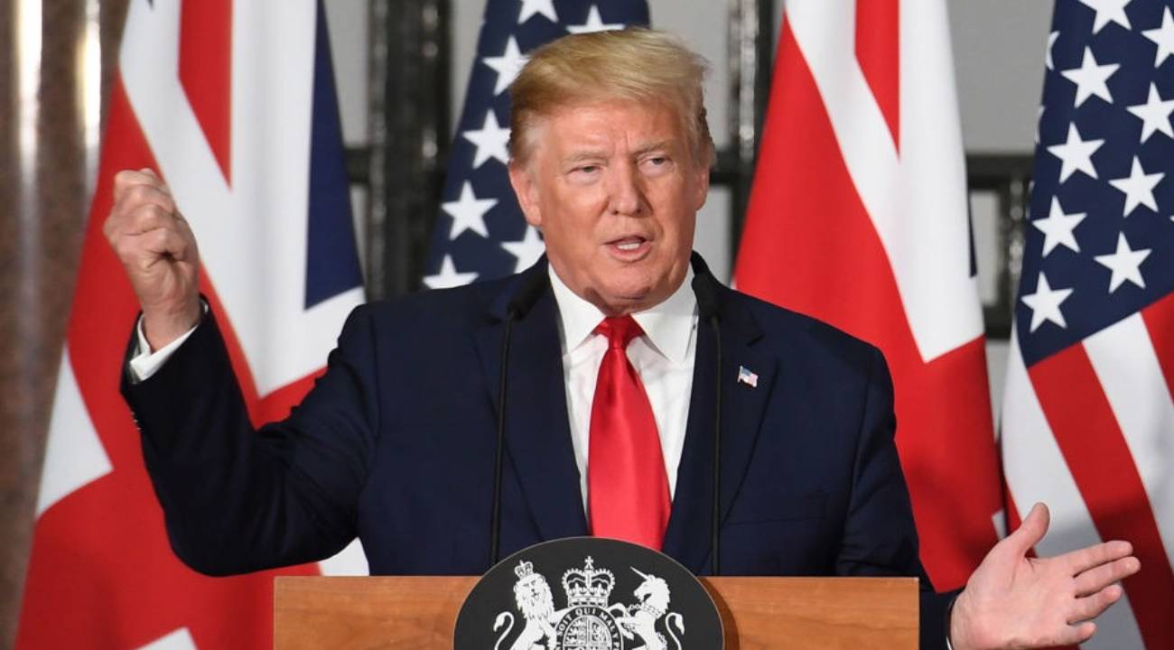 Ve Donald Trump zafer konuşması yaptı
