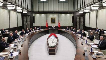 Kabine toplandı: Gündemde hangi başlıklar var?