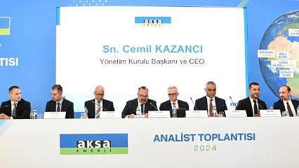 Aksa Enerji'den 2030 sonuna kadar 5 milyar dolar yatırım hedefi 