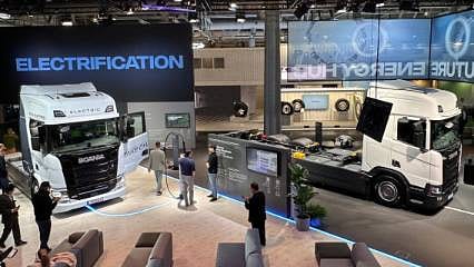 Scania IAA Fuarı’nda sürdürülebilir taşımacılık çözümlerini tanıttı