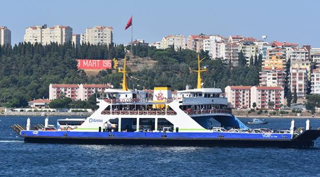 Çanakkale'de feribot ücretlerine yüzde 40 zam: GESTAŞ'tan açıklama