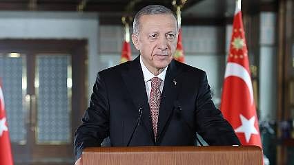 Cumhurbaşkanı Erdoğan'dan 6 Şubat depremlerine ilişkin mesaj 
