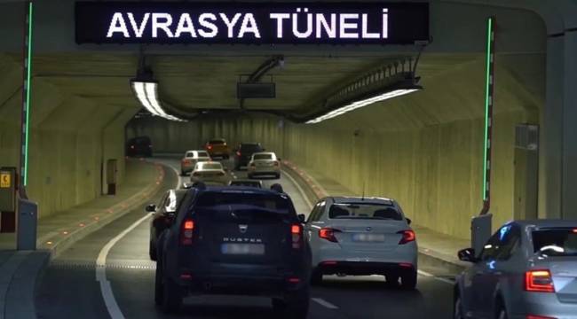Avrasya Tüneli geçiş ücretleri zamlandı  (16 Mayıs 2024 Avrasya Tüneli geçiş ücretleri tarifesi) 