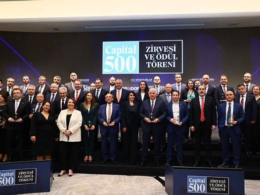 Capital500 Ödül Töreni iş dünyasını buluşturdu