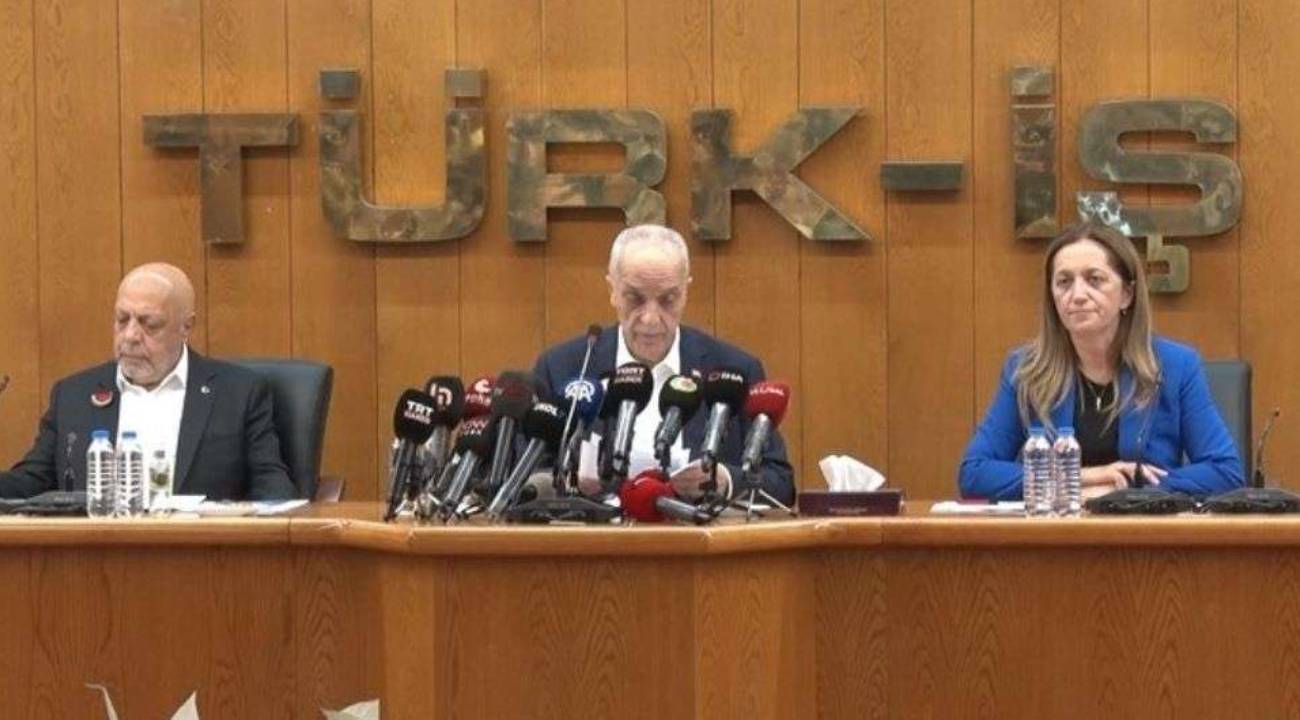 TÜRK-İŞ, HAK-İŞ ve DİSK’ten ortak açıklama: 10 maddelik talep  
