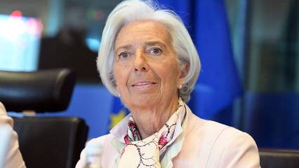 Lagarde'den faiz değerlendirmesi: "FED'e değil verilere bağımlıyız"