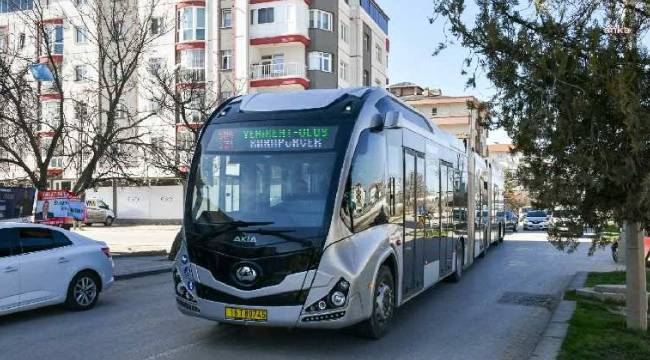 Ankara'da metrobüs dönemi başlıyor 