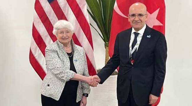 ABD Hazine Bakanı Yellen, Bakan Şimşek ve TCMB Başkanı Karahan ile görüştü