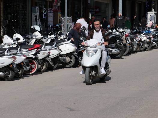 155 bin kişinin yaşadığı kentte motosiklet sayısı otomobili 3'e katladı