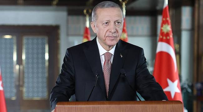 Cumhurbaşkanı Erdoğan'dan 6 Şubat depremlerine ilişkin mesaj 