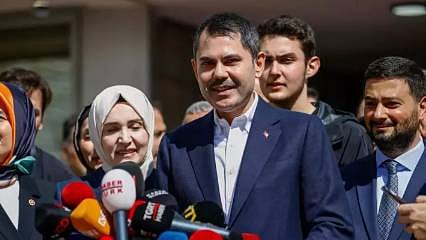 Murat Kurum seçim sonuçlarını değerlendirdi 