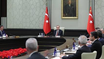 Cumhurbaşkanlığı Kabinesi toplandı