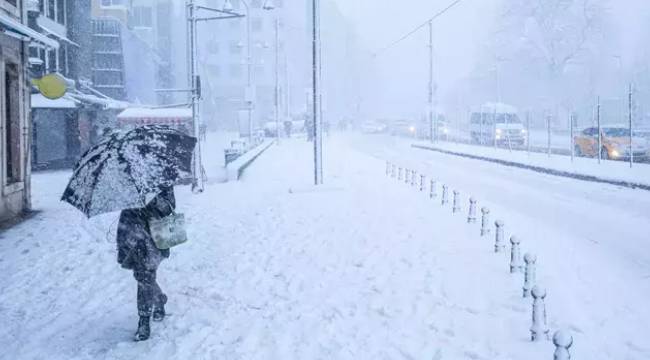 Marmara'da 7 il için kuvvetli kar uyarısı