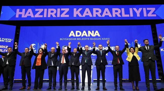 Cumhurbaşkanı Erdoğan, Ankara dahil 48 ilin başkan adaylarını açıkladı 