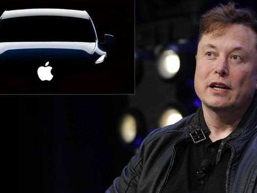Tesla'ya rakip olacaktı! Musk'tan rafa kaldırılan Apple Car için ilk tepki 