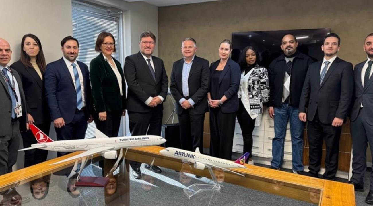 THY ile Güney Afrika merkezli Airlink arasında kod paylaşım anlaşması