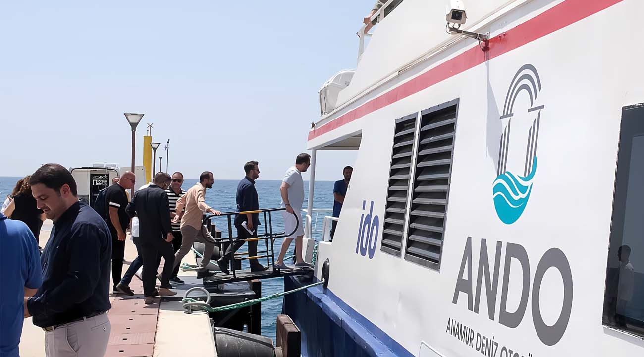 Anamur-Girne feribot seferleri başladı