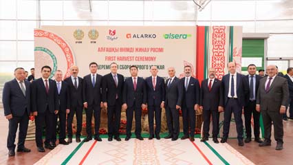 Alarko Tarım, Kazakistan’da yeni serasını açtı