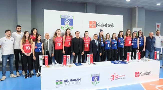 Kelebek Mobilya'dan kadın voleyboluna destek