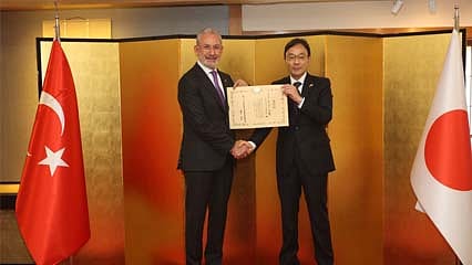 Fuat Tosyalı'ya Japonya'dan ödül
