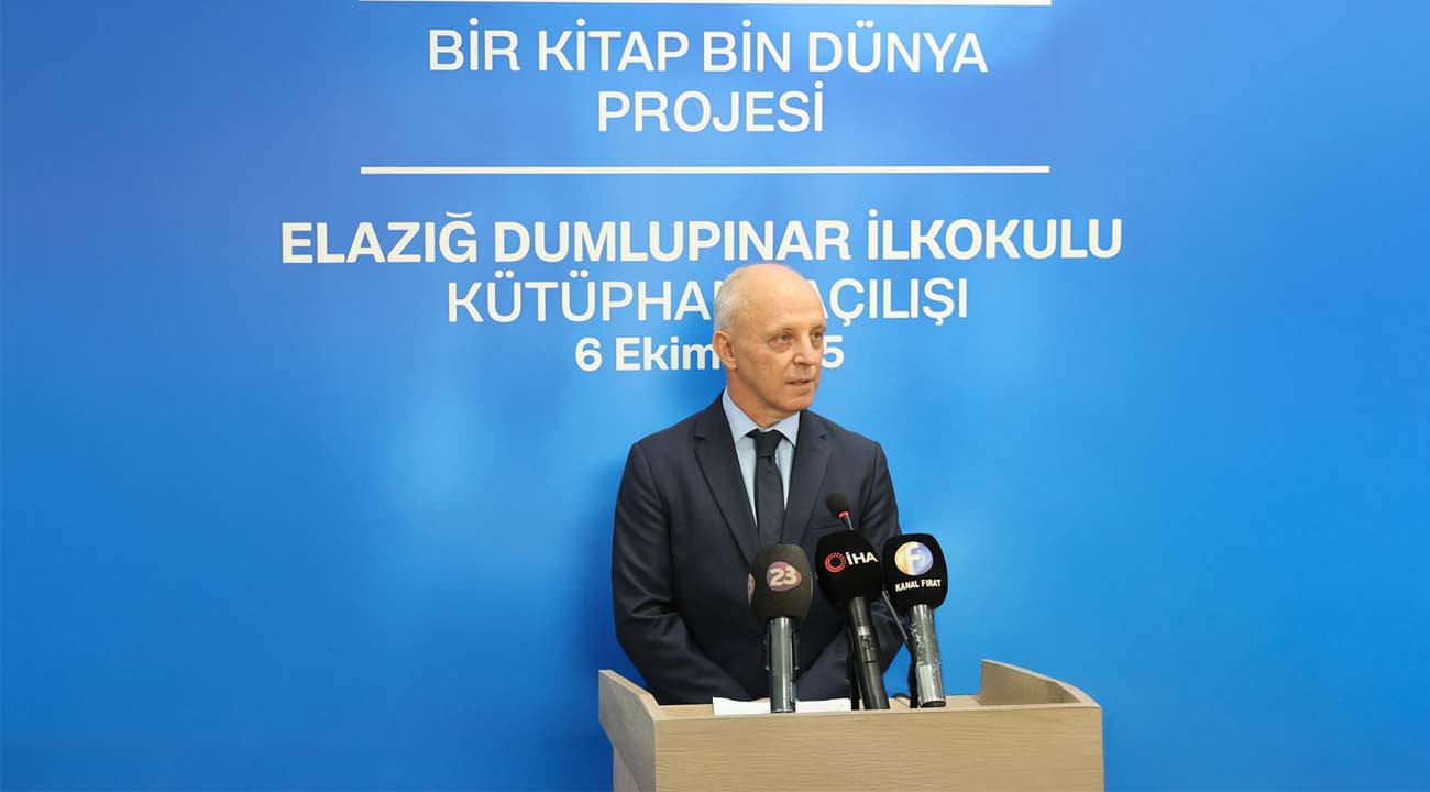 Gedik Yatırım 8. kütüphanesini Elazığ’da açtı