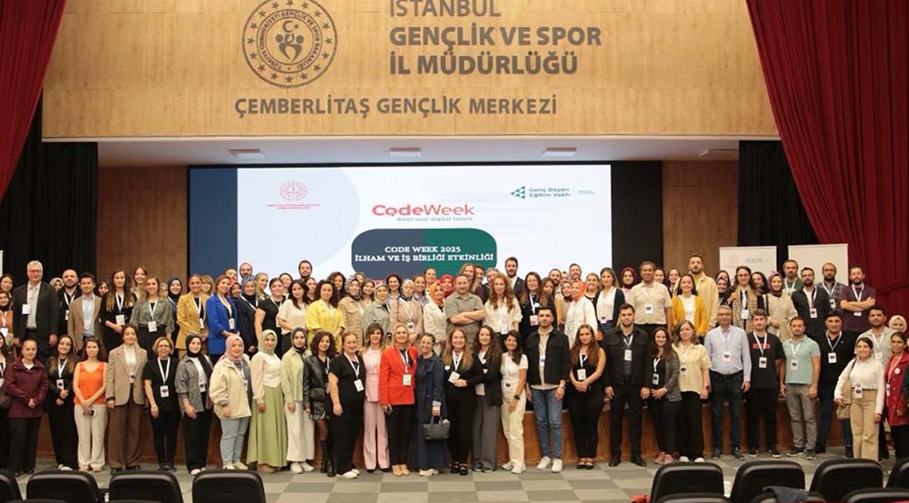 Code Week 2025 İstanbul buluşması gerçekleşti