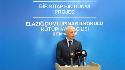 Gedik Yatırım 8. kütüphanesini Elazığ’da açtı