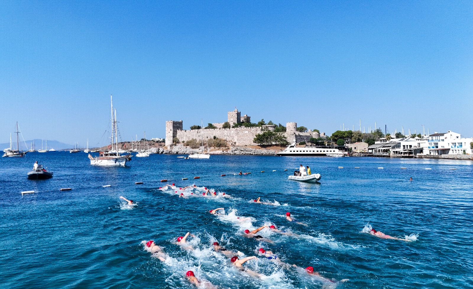 Memorial ve Yüzme Federasyonu  Bodrum'da sağlığa kulaç attı-1