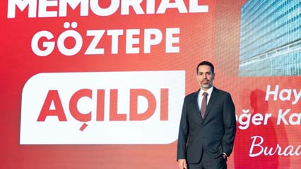 Memorial Göztepe Hastanesi açıldı