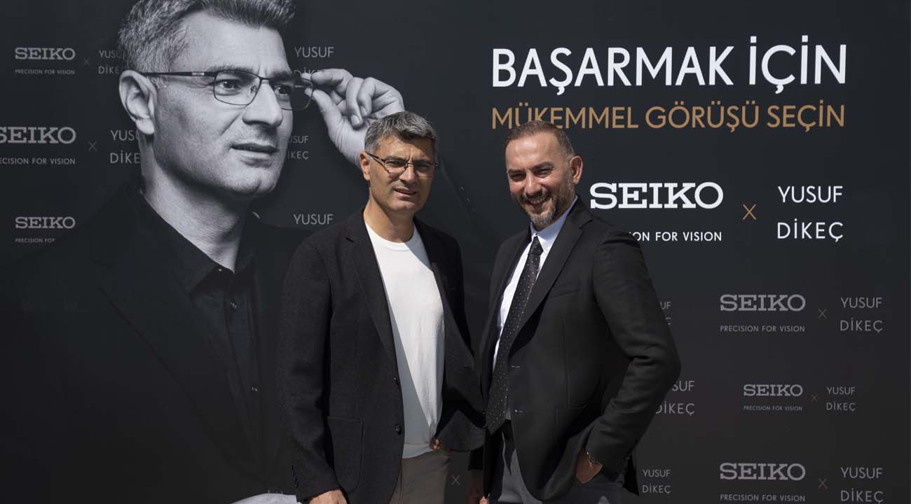 Seiko ve Yusuf Dikeç iş birliği