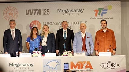 Türkiye'de bir ilk... Antalya tenise doyacak