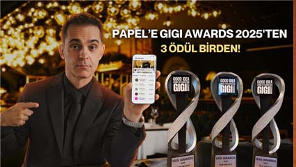 Papel’e GIGI Awards 2025’ten 3 ödül