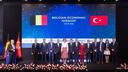 Belçika Kraliçesi Mathilde MEXT Teknoloji Merkezi’ni ziyaret etti