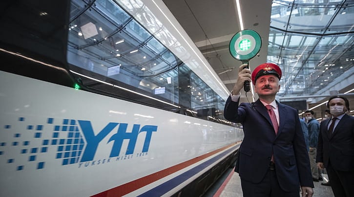 Yüksek hızlı tren seferleri iki ay sonra yeniden başladı