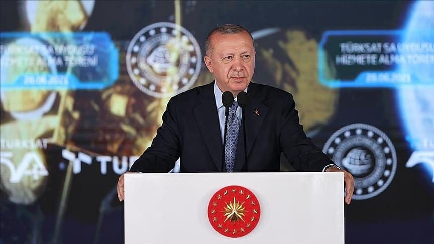 Türksat 5A Uydusu hizmete alındı