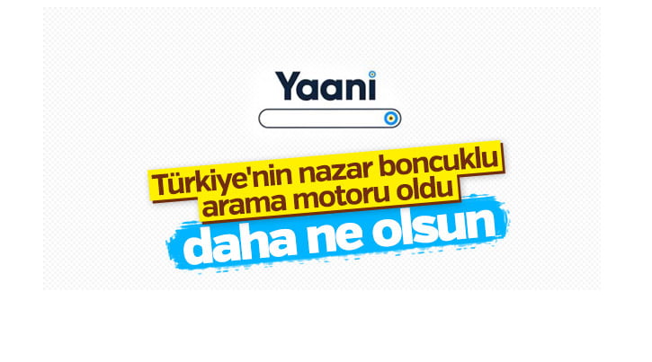 Turkcell'den arama motoru 'Yaani'