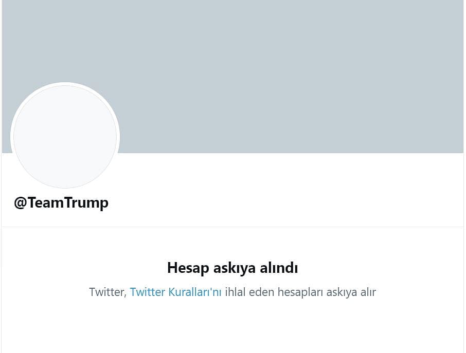 Twitter, Trump'ın hesaplarını kalıcı olarak askıya aldı: Son mesajlar neydi?-1
