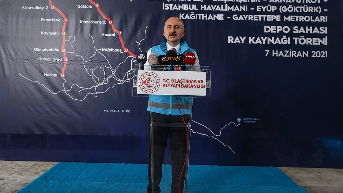 İstanbul Havalimanı metro hatları için tarih açıklandı