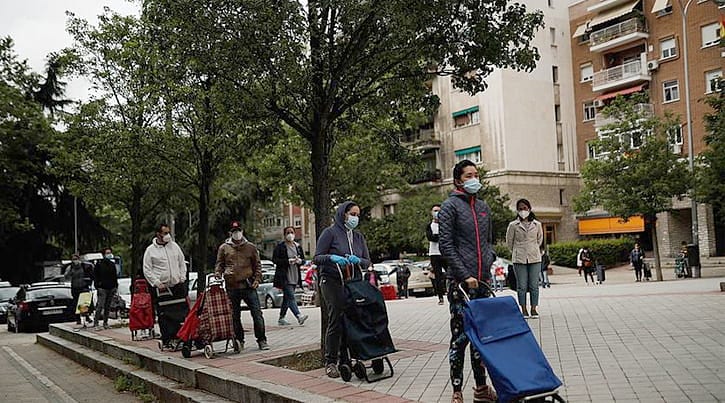 İspanyol ekonomisinde tarihi küçülme