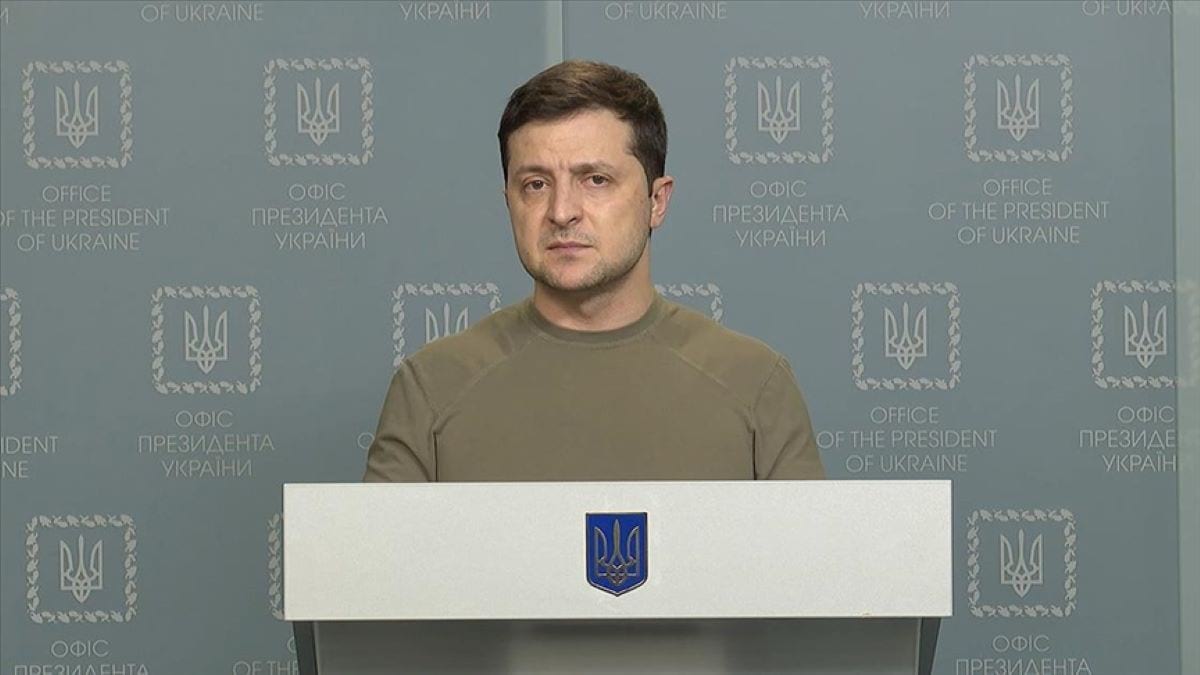 Ukrayna Devlet Başkanı Zelenskiy askeri müdahaleyi değerlendirdi