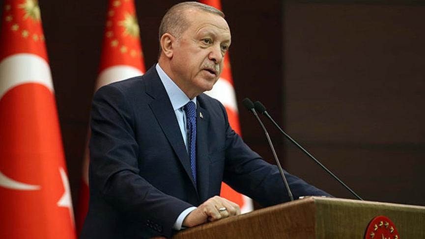 Cumhurbaşkanı Erdoğan'dan 'ek tedbir' açıklaması
