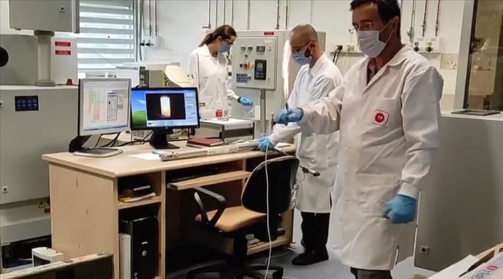 Karadeniz'de keşfedilen doğalgaz test amaçlı yakıldı